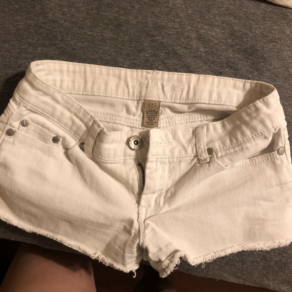 White shorts